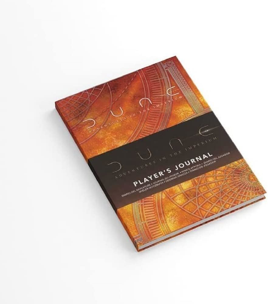Dune Adventures in The Imperium Roleplaying Game Player's Journal RPG Modiphius