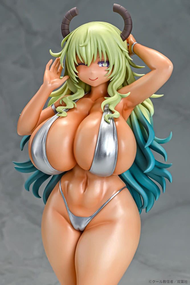 Miss Kobayashi's Dragon Maid PVC Statue 1/7 Lucoa Bikini Style Suntan Ver. 26 cm