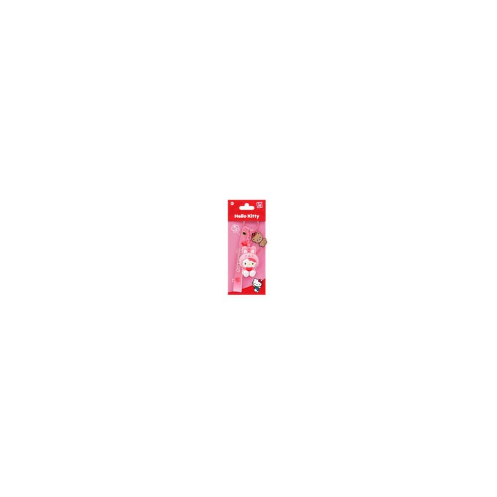 Sanrio Peach Series Keychain with Hand Strap Hello Kitty and Friends Display (12
