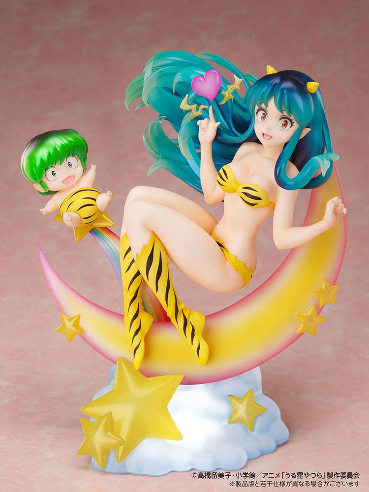 Urusei Yatsura PVC Statue 1/7 Lum & Ten Box Cafe & Space Collaboration20 cm