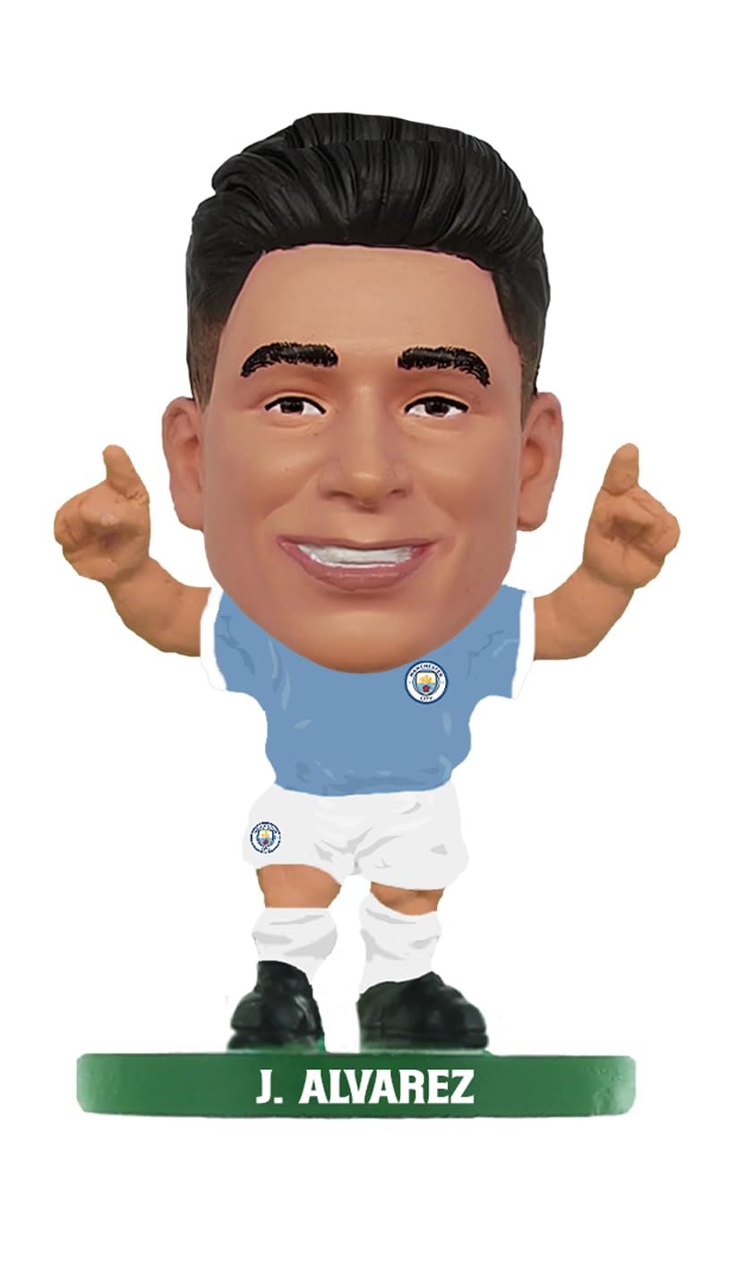 Soccerstarz - Man City Julian Alvarez - Home Kit (Classic Kit)