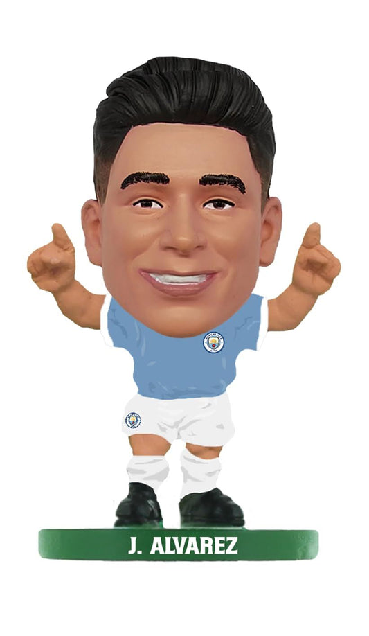 Soccerstarz - Man City Julian Alvarez - Home Kit (Classic Kit)
