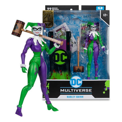 DC Multiverse Action Figure Harley Quinn DC Classic Jokerized Gold Label 18cm