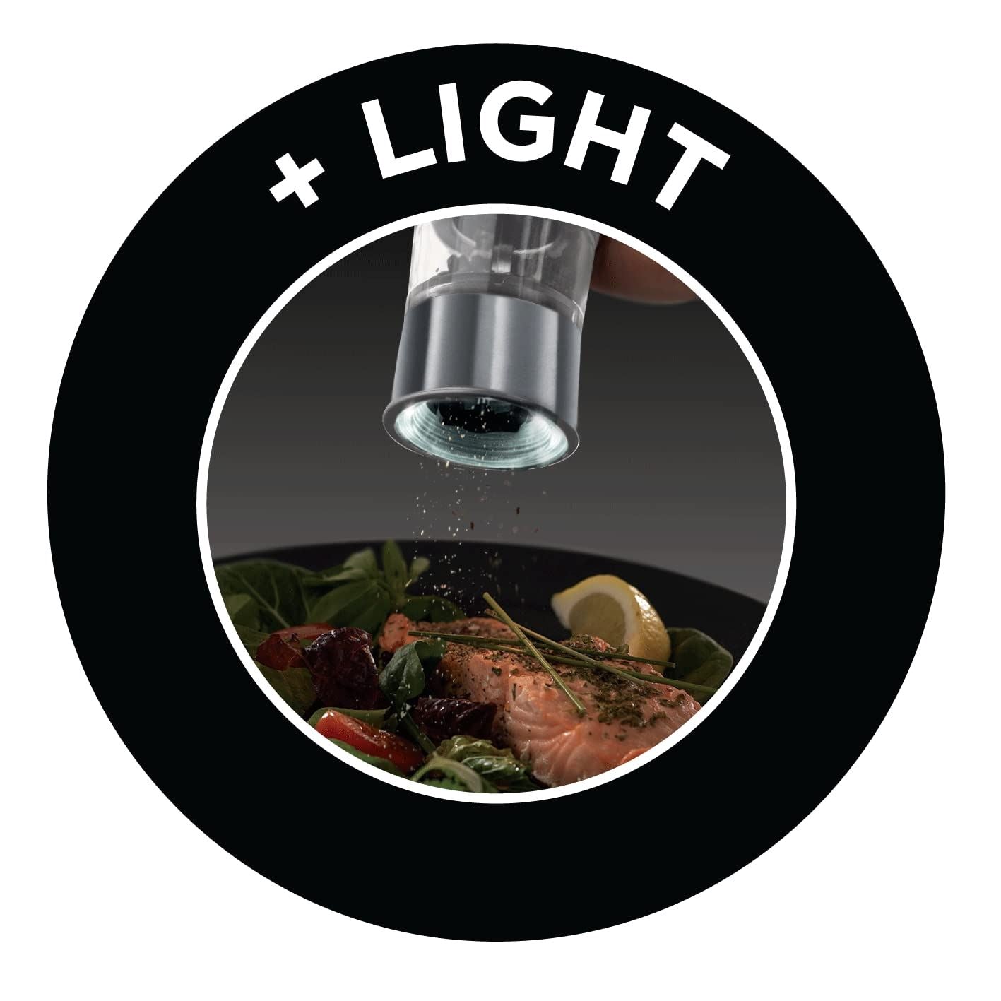 Russell Hobbs - Battery Powered Salt and Pepper Grinders - Stainless Steel /Home