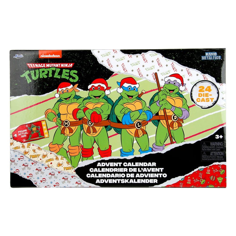TMNT Battle Diecast Mini Figures Advent Calendar Holiday 2024