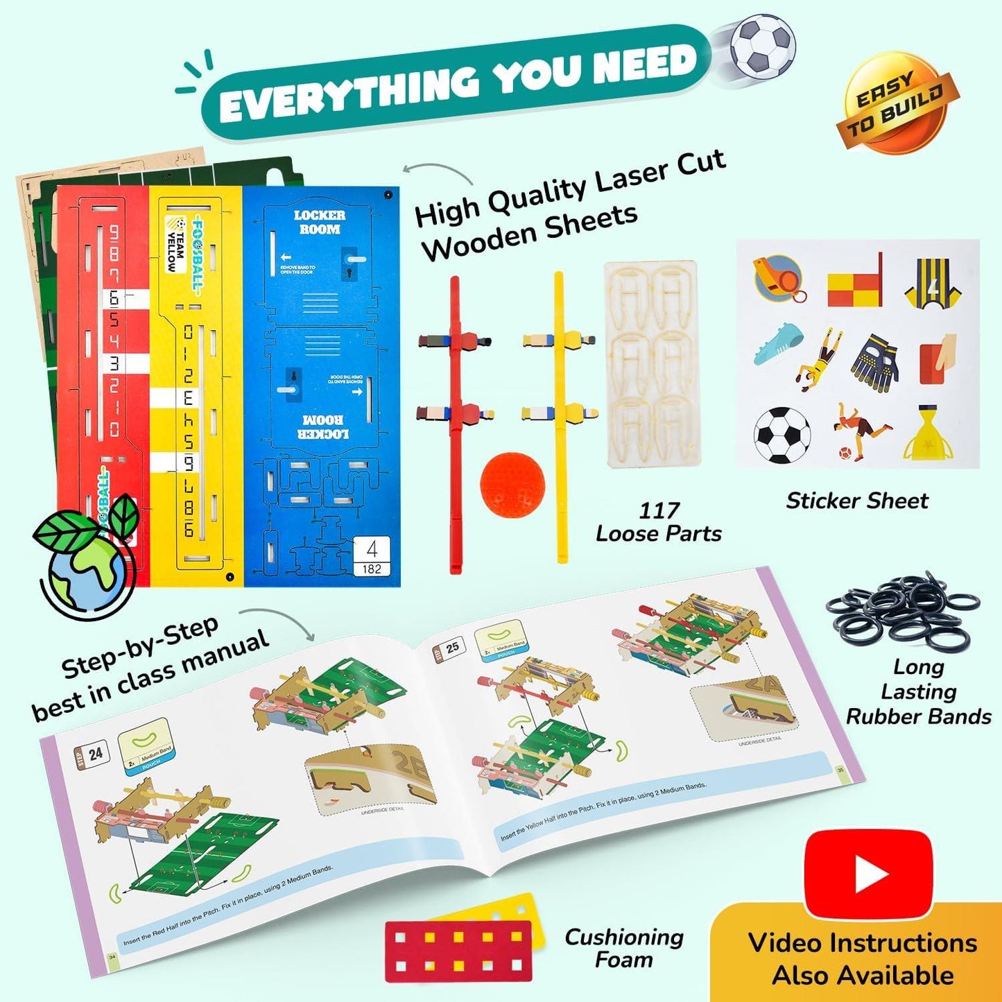 Toys Smart Games - Smartivity (table Football) (uk Import) Toy New