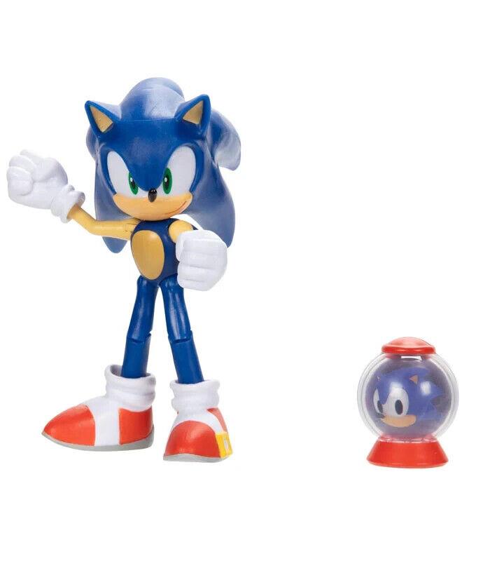 Sonic the Hedgehog Jakks 4 Inch Action Figure 1-Up Item Box Rare New