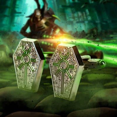 Warhammer 40,000 Cufflinks Necrons