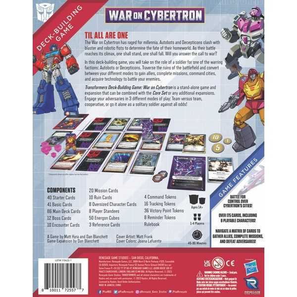 War on Cybertron Expansion: Transformers Deck-Building Game