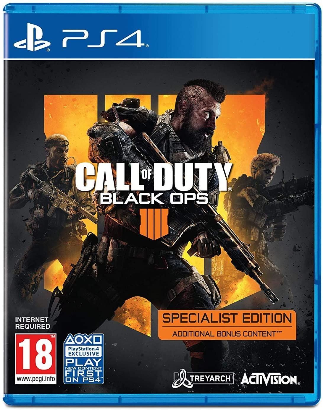Call of Duty: Black Ops 4 - Specialist Edition /PS4 (DELETED TITLE)