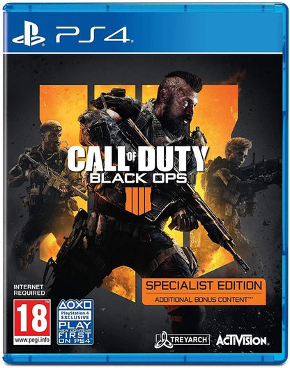 Call of Duty: Black Ops 4 - Specialist Edition /PS4 (DELETED TITLE)