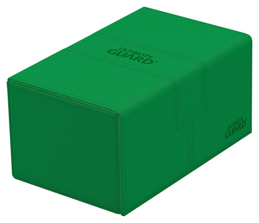 Ultimate Guard Twin Flip`n`Tray 160+ XenoSkin Monocolor Green
