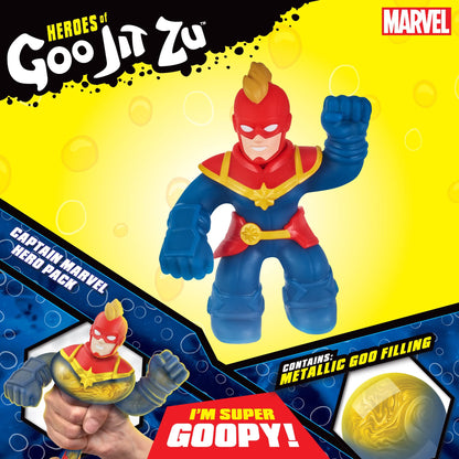 Heroes of Goo Jit Zu - Marvel Super Heroes Captain Marvel /Toys