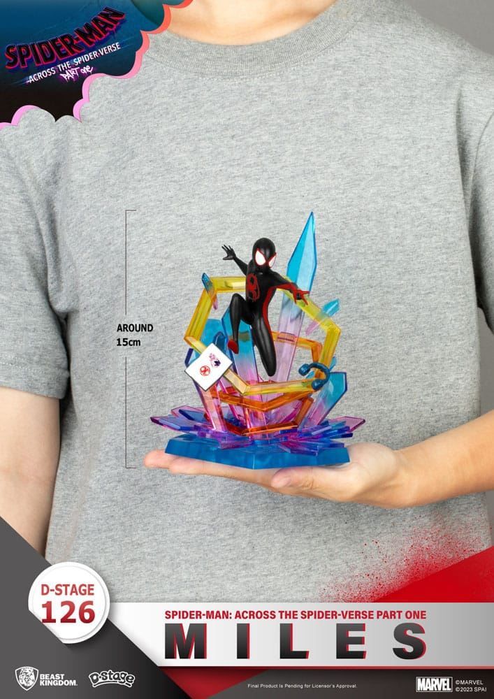 Marvel D-Stage Diorama Spider-Man Across the Spider-Verse Part One-Miles 15cm