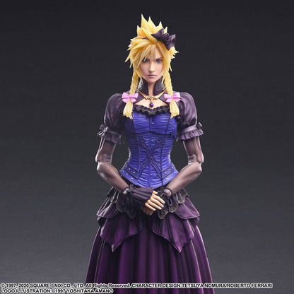 Final Fantasy VII Remake Play Arts Kai Action Figure Cloud Strife Dress Ver. 28