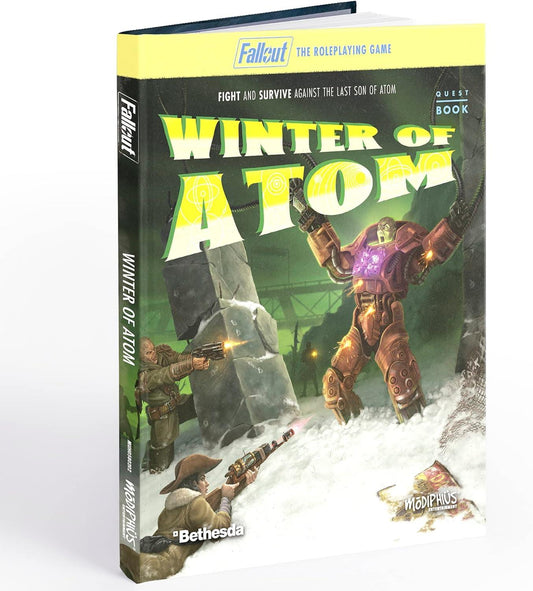 Fallout: The Roleplaying Game Winter of Atom Book Brand New