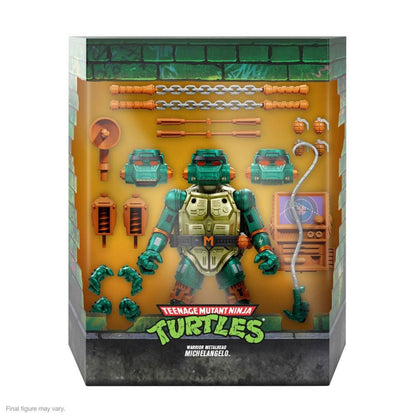 TMNT Ultimates Figure Warrior Metalhead Michelangelo 18cm