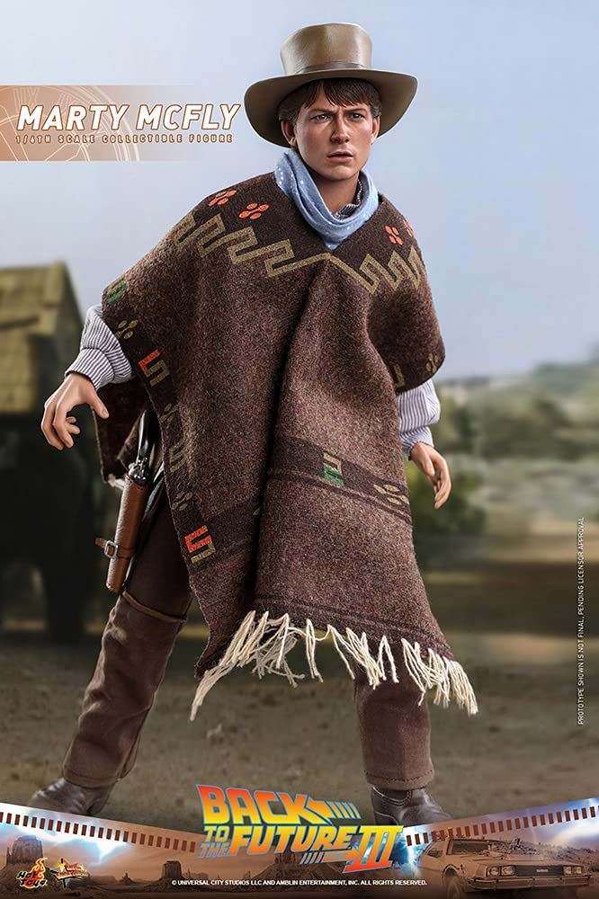 Back To The Future III Movie Masterpiece Action Figure 1/6 Marty McFly 28 cm