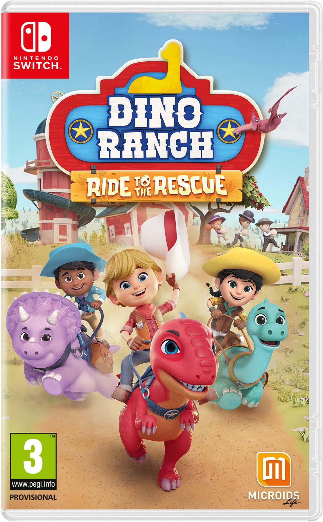 Dino Ranch: Ride to the Rescue /Switch *New & Sealed*