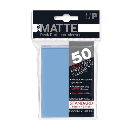 UNIT Pro Matte Deck Protectors (50ct) - Light Blue