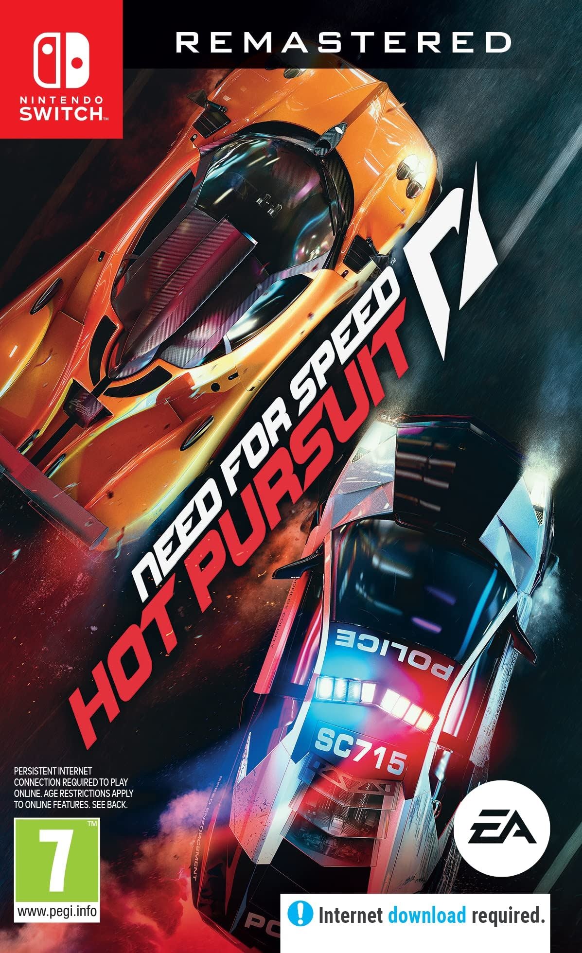 Need for Speed: Hot Pursuit Remastered /Switch *New & Sealed*