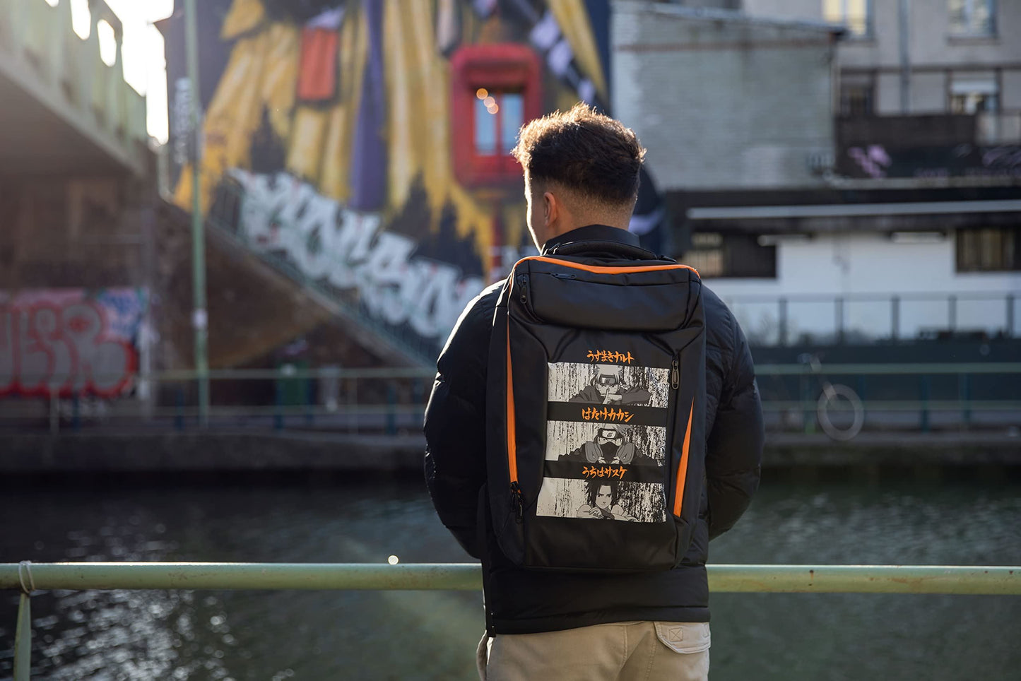 Konix Naruto 17" Gaming BackPack (Black) /Merch