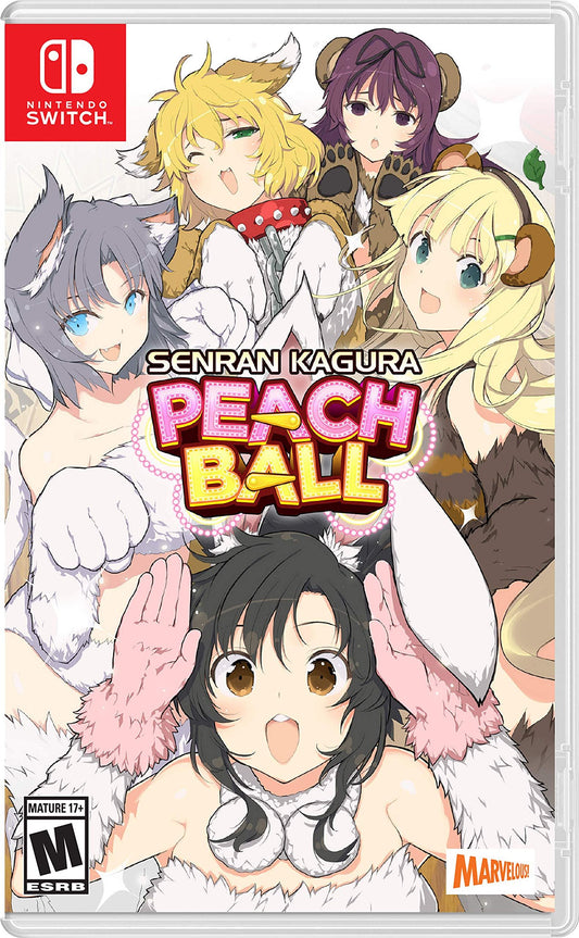 Senran Kagura: Peach Ball (#) /Switch *New & Sealed*