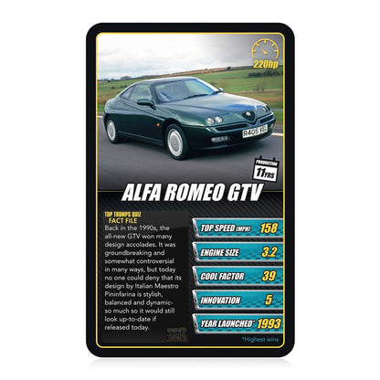 Top Trumps Classics Sports Cars  /Toys