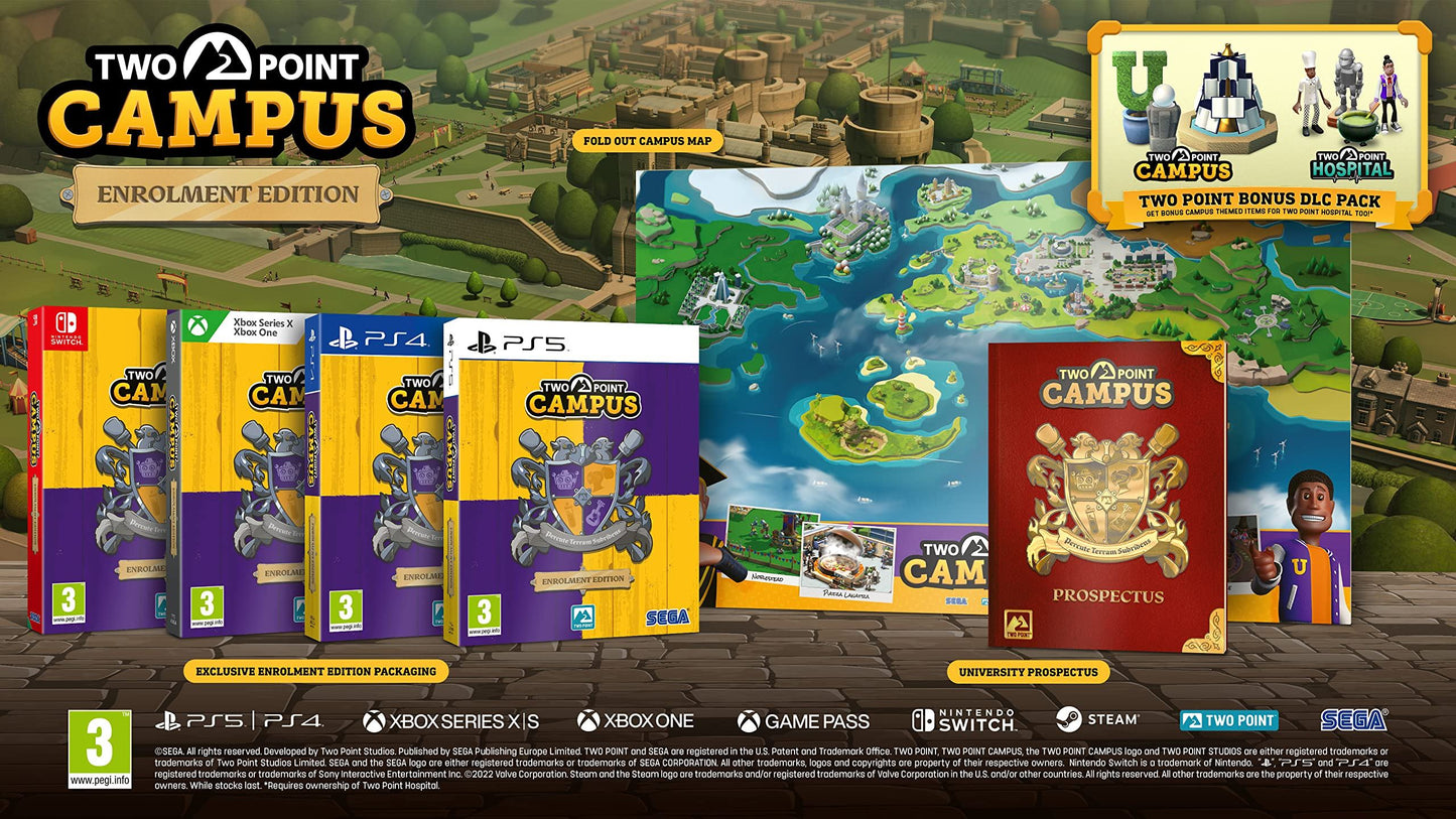 Two Point Campus - Enrolment Edition (English/French Box) /Switch