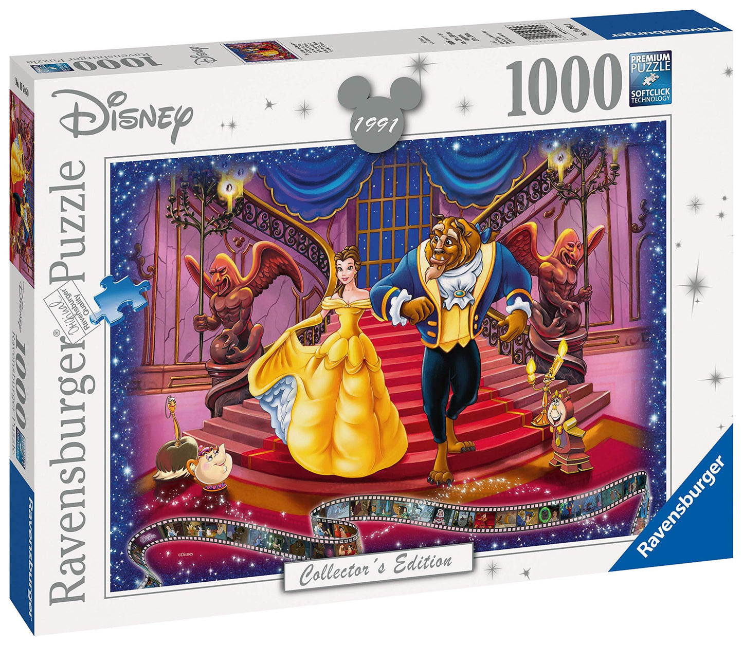 Ravensburger Puzzle Disney Collector's Edition Beauty & The Beast, 1000pc jigsaw