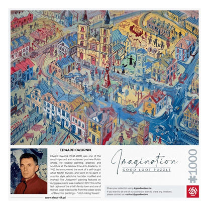 Edward Dwurnik Imagination Puzzle Radzymin (1000 pieces)