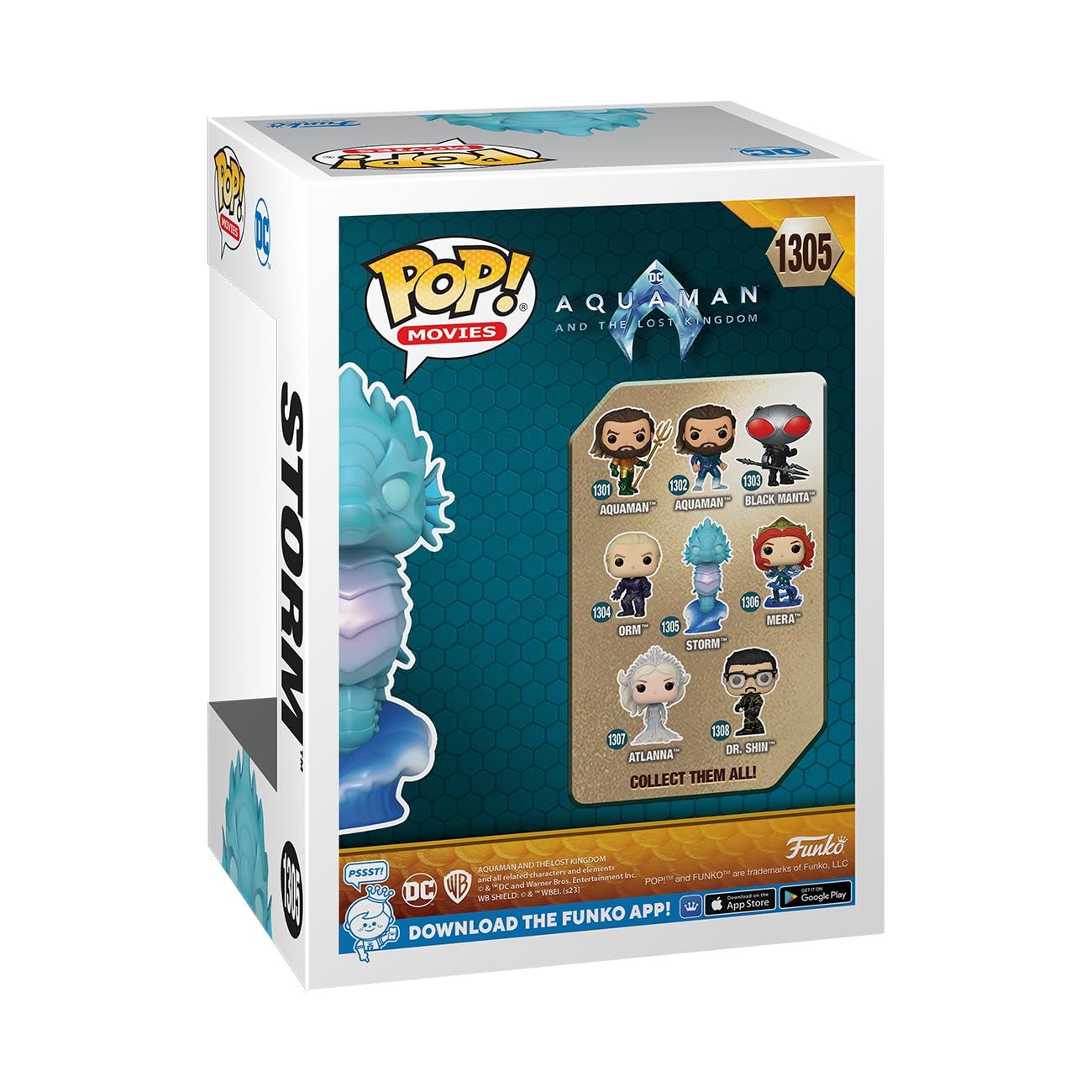 Aquaman and the Lost Kingdom POP! Vinyl Figure Storm 9 cm