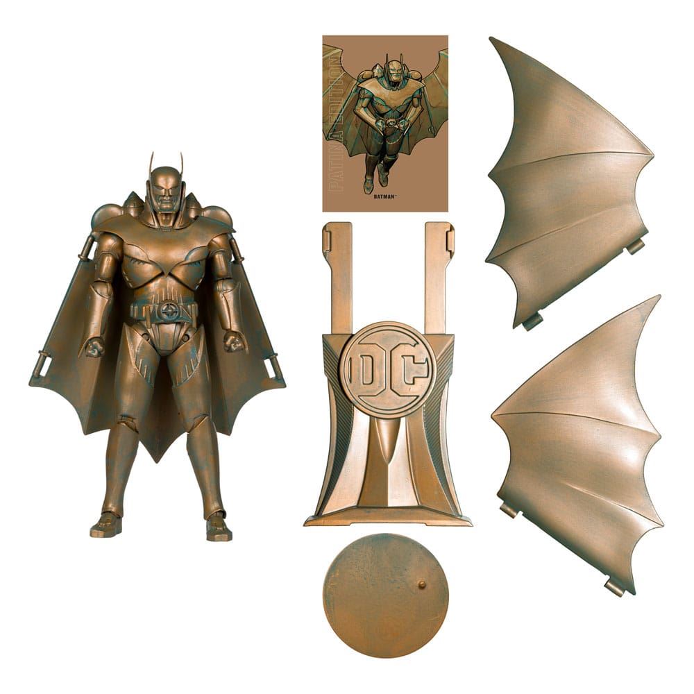 DC Multiverse Figure Armored Batman Kingdom Come Patina Edition Gold Label 18cm