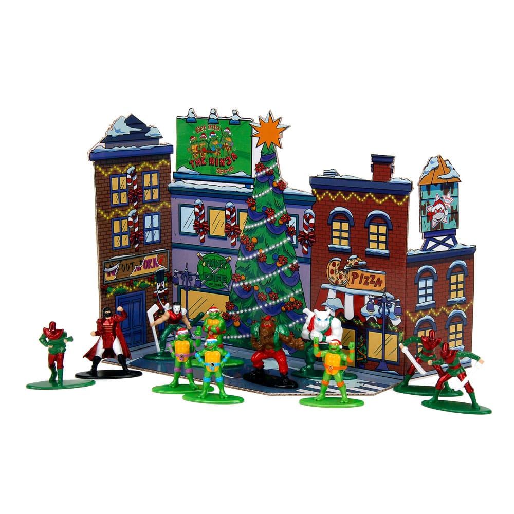 TMNT Battle Diecast Mini Figures Advent Calendar Holiday 2024