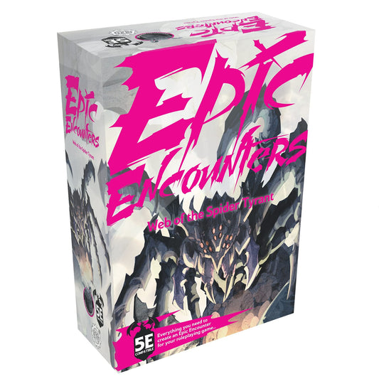Epic Encounter RPG set : Web of the Giant Spider