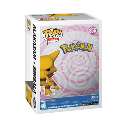 Pokemon POP! Games Vinyl Figure Alakazam (EMEA) 9 cm