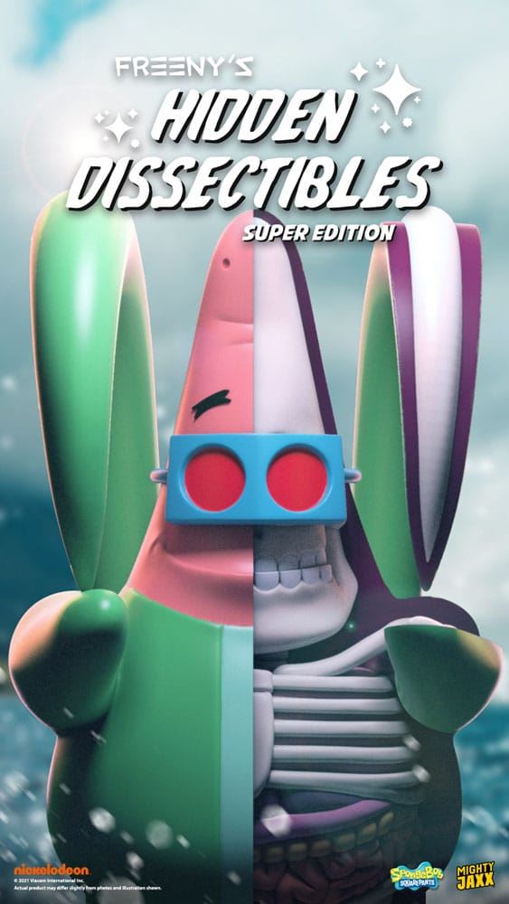 Spongebob Squarepants Blind Box Hidden Dissectibles Series 04 (Super ed.) Displa