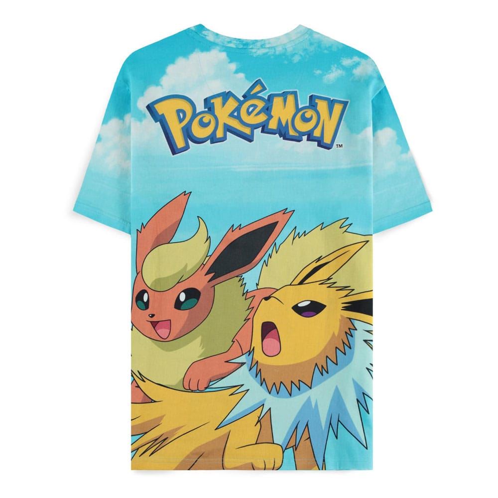 Pok?mon T-Shirt Mirage AOP Eevee Evolutions Size S