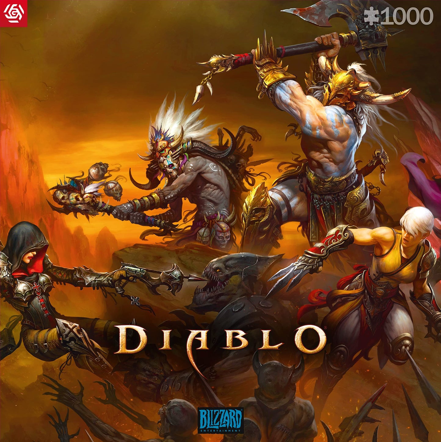 Good Loot: Diablo (Heroes Battle) 1000pcs Puzzle