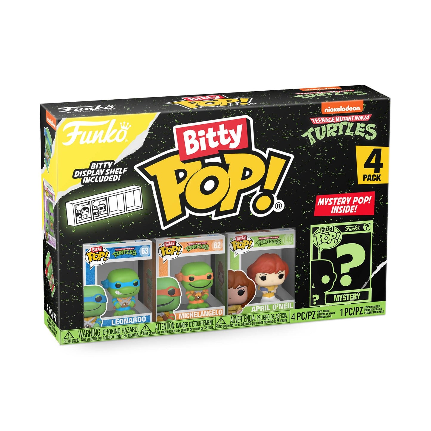 Teenage Mutant Ninja Turtles Bitty POP! Vinyl Figure 4-Pack Leonardo 2,5 cm