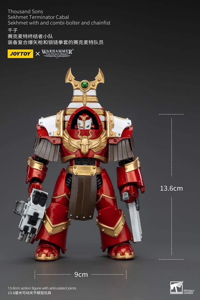 Warhammer The Horus Heresy Action Figure 1/18 Thousand Sons Sekhmet Terminator C