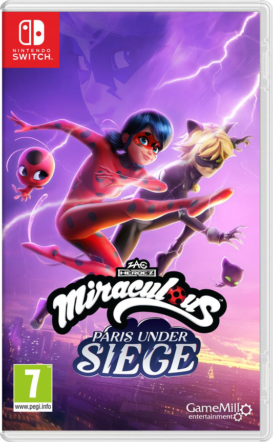 Miraculous: Paris Under Siege /Switch *New & Sealed*
