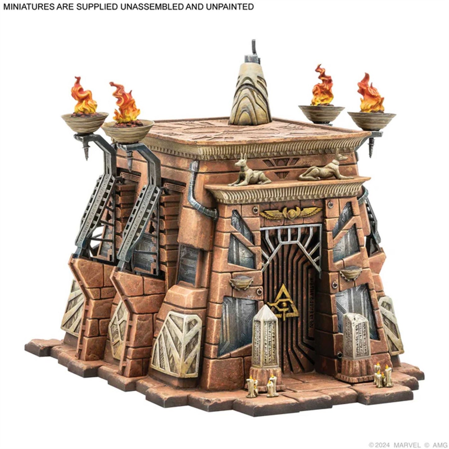 Shrine to En Sabah Nur Terrain Pack: Marvel Crisis Protocol