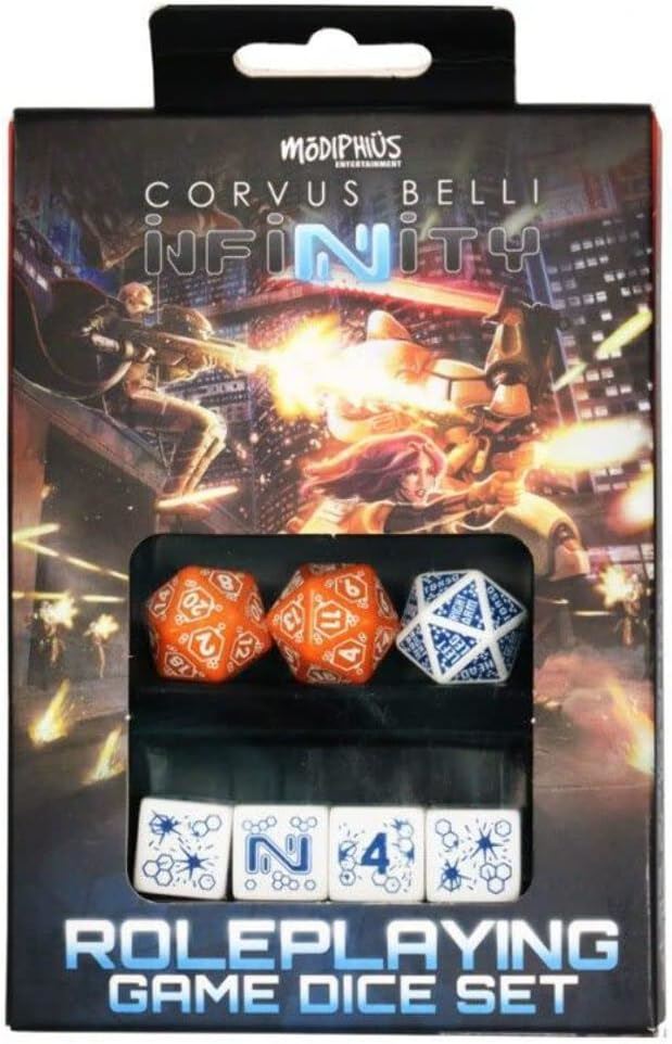 Infinity RPG - Dice Set - Yu Jing Dice *New & Sealed*