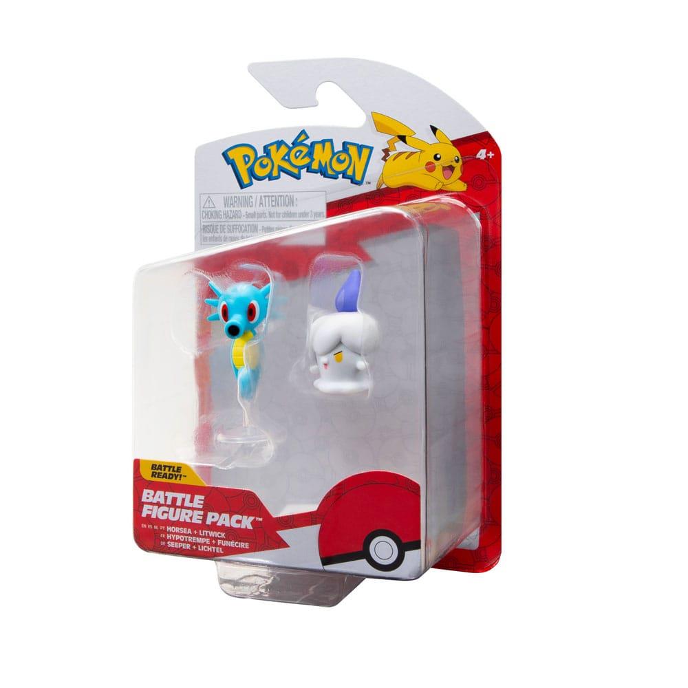 Pok?mon Battle Figure Set Figure 2-Pack Litwick, Horsea