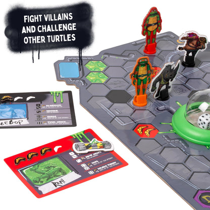 Ideal - TMNT Sewer Battle Pressmatic Game /Boardgames