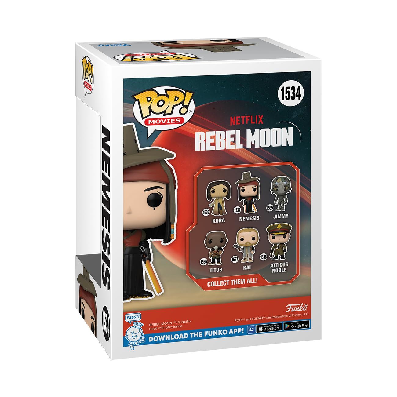 Rebel Moon POP! Movies Vinyl Figure Nemesis 9 cm