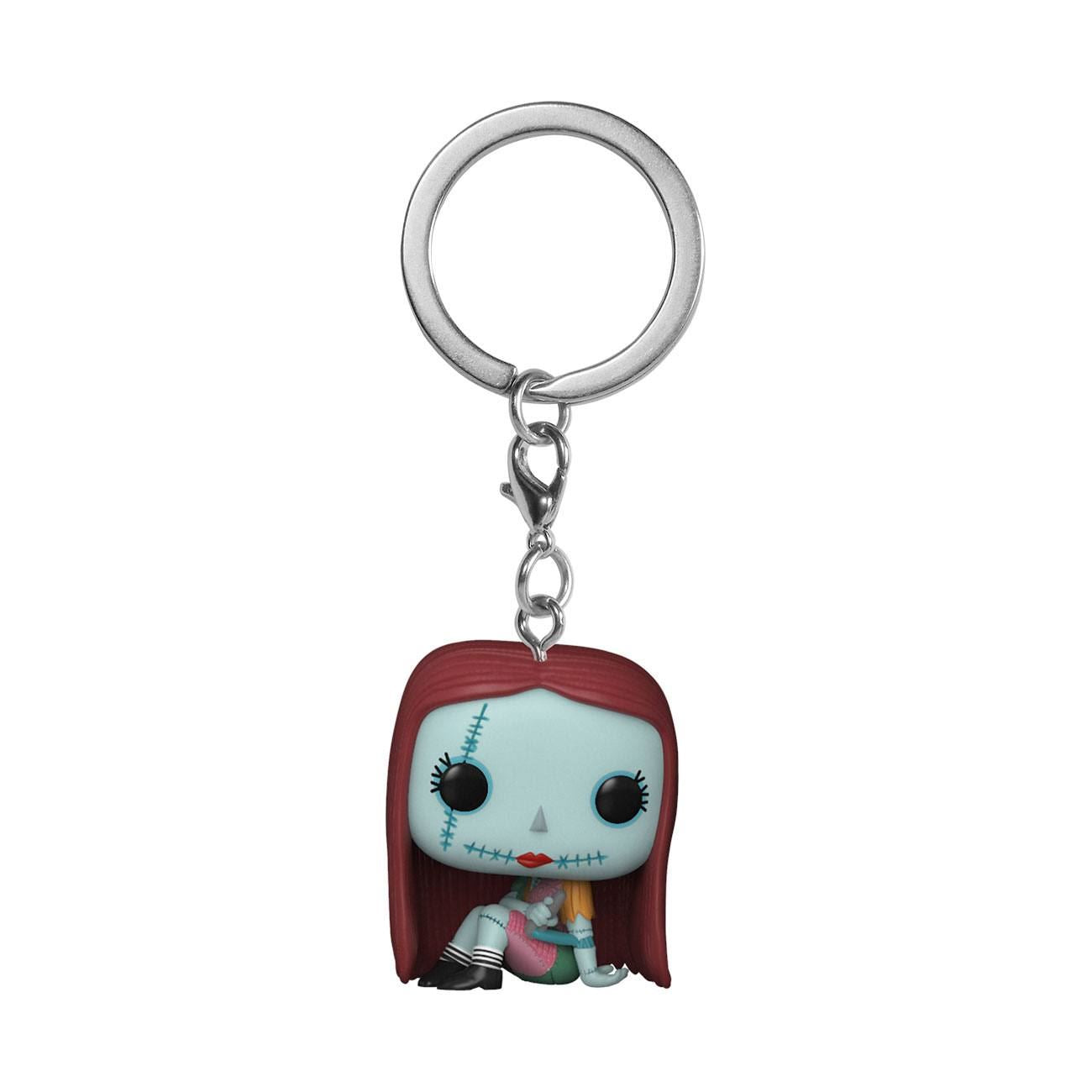 Nightmare Before Christmas POP! Keychains 4cm Sally Sewing Display 12