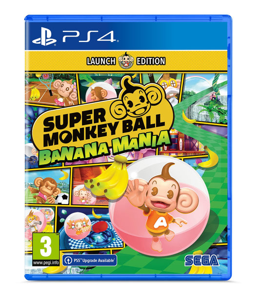 Super Monkey Ball Banana Mania - Launch Edition /PS4 *New & Sealed*
