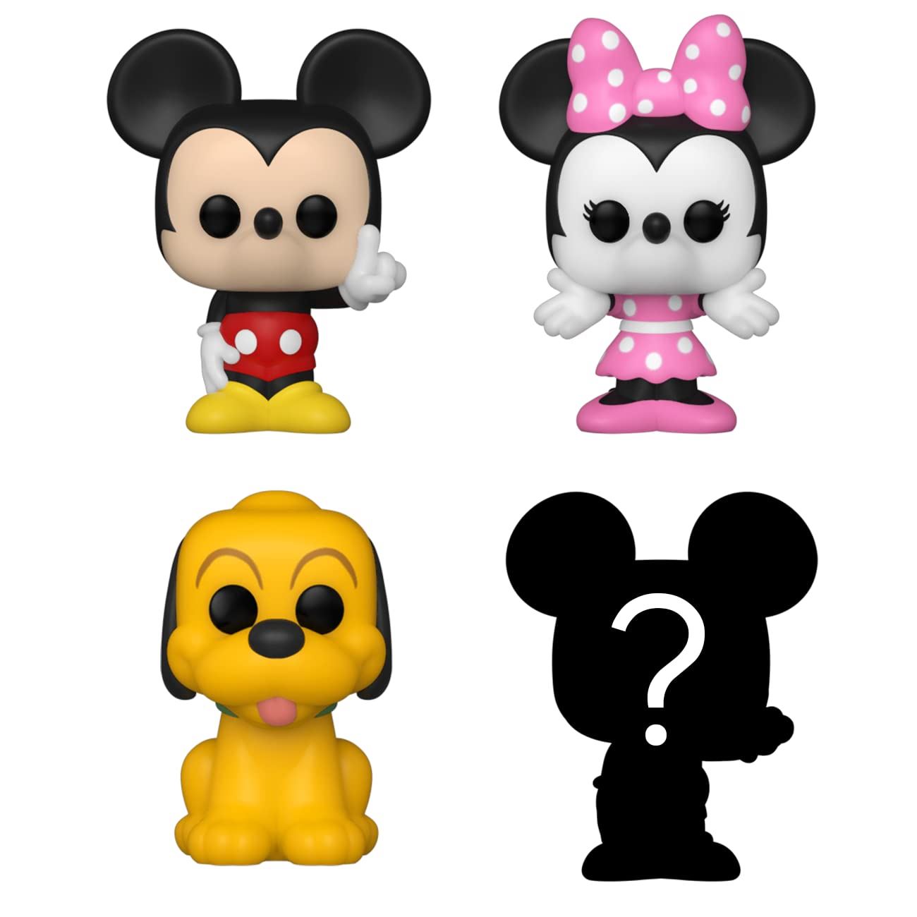 Disney Bitty POP! Vinyl Figure 4-Pack Mickey 2,5 cm